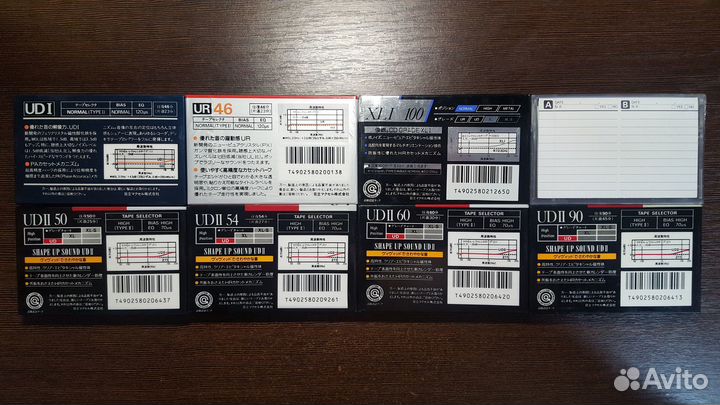 Аудиокассеты maxell Япония редкие