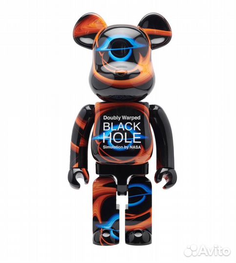 Фигура Bearbrick x nasa Doubly Warped Black Hole