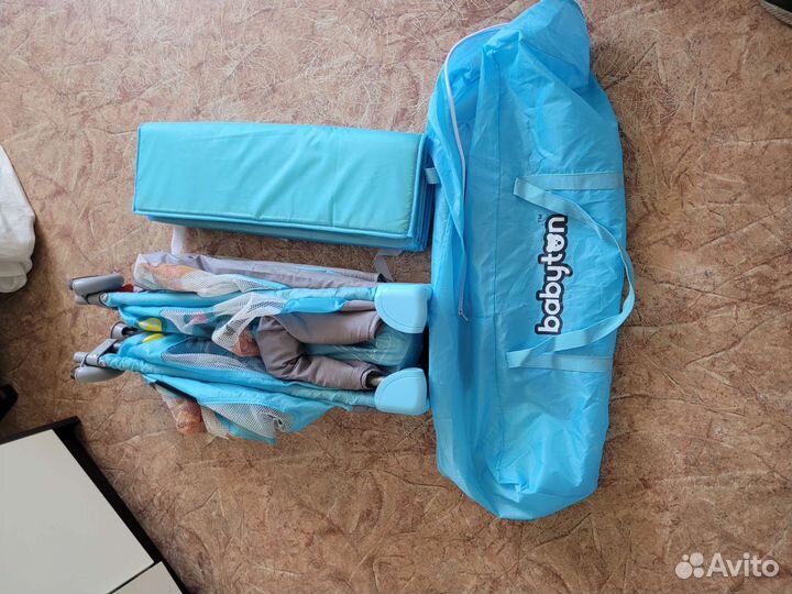 Манеж кровать babyton