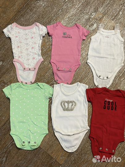 Детские вещи пакетом на девочку, 56-68