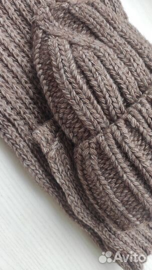 Шапка со снудом зимние