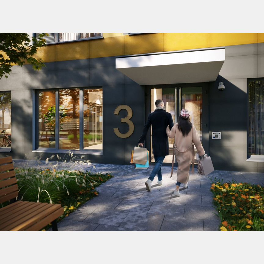 1-к. квартира, 39,1 м², 4/12 эт.