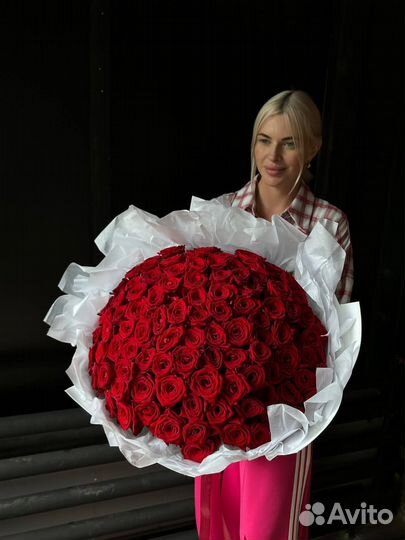 101 роза с доставкой