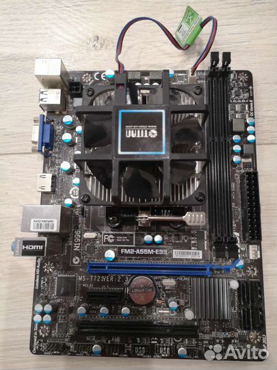 Материнская плата fm2-a55m-e33