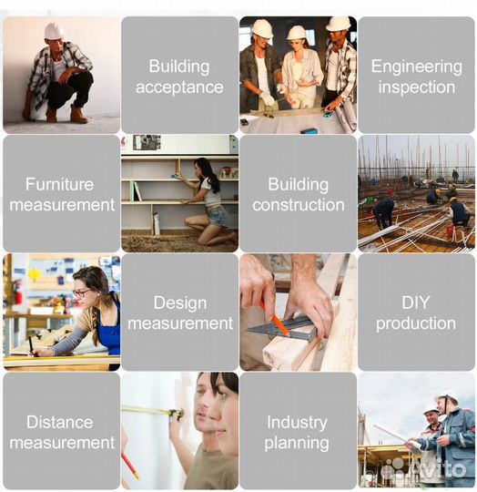 Mileseey D2 + Чехол, Лазерная рулетка. На подарок