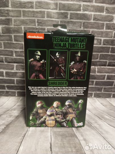 Фигурка Shredder, foot soldiers tmnt neca
