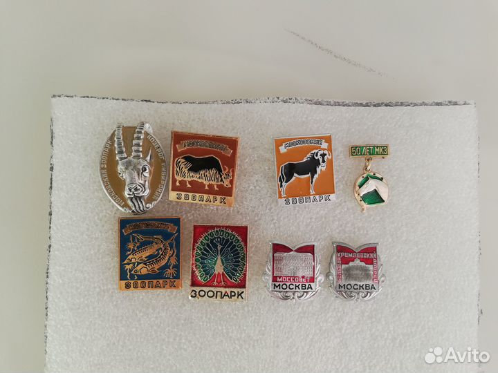 Значки по теме Москва