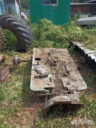 Задний мост коробка полуоси на мтз