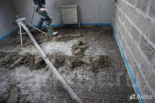 Стяжка пола с гарантией