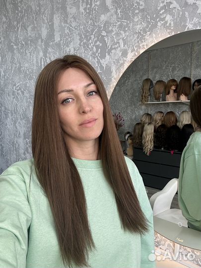 Парик из натуральных волос