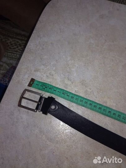 Ремень школьный кожаный