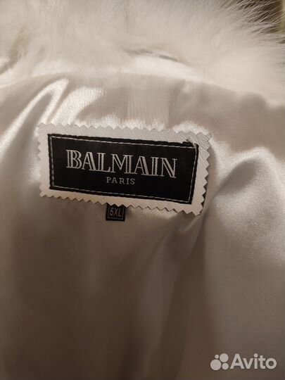 Пальто женское balmain paris 50-52рр