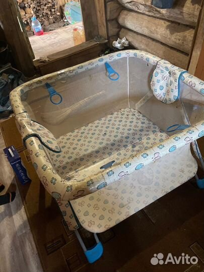 Большой детский манеж бу