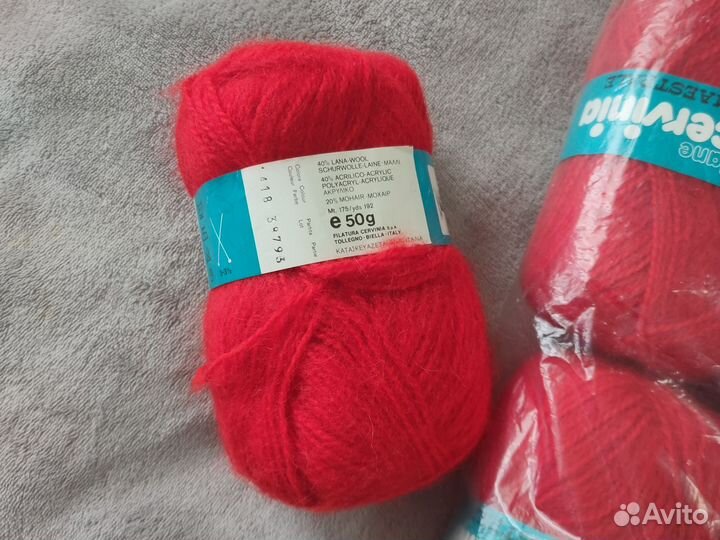 Пряжа мохер Италия