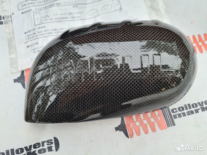 Карбоновые накладки на зеркала Impul