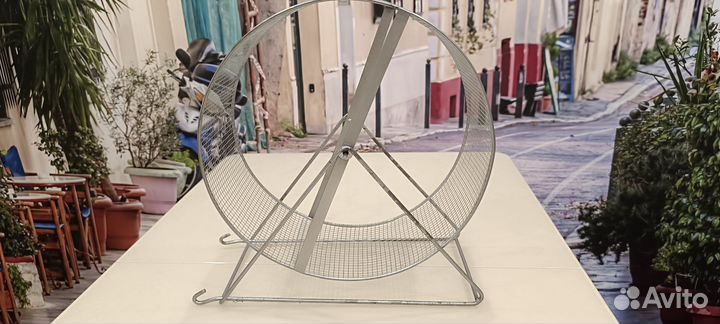 Клетка и колесо для больших грызунов