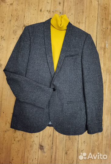 Твидовый пиджак noak Англия 48