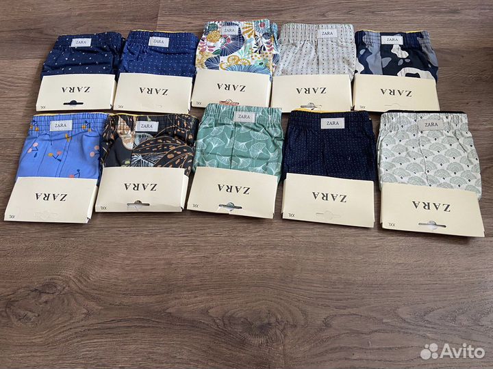 Мужские трусы Zara,Tommy Hilfiger, CK