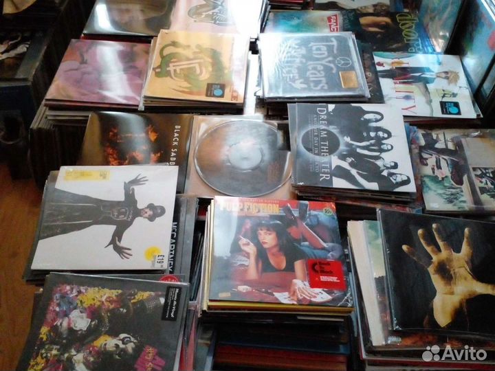 Виниловые пластинки рок русские и многое другое