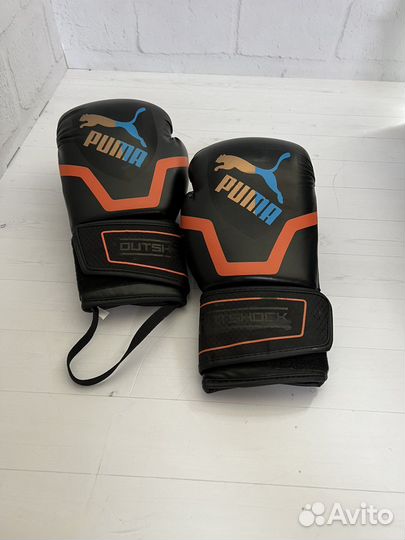 Боксерские перчатки кожа