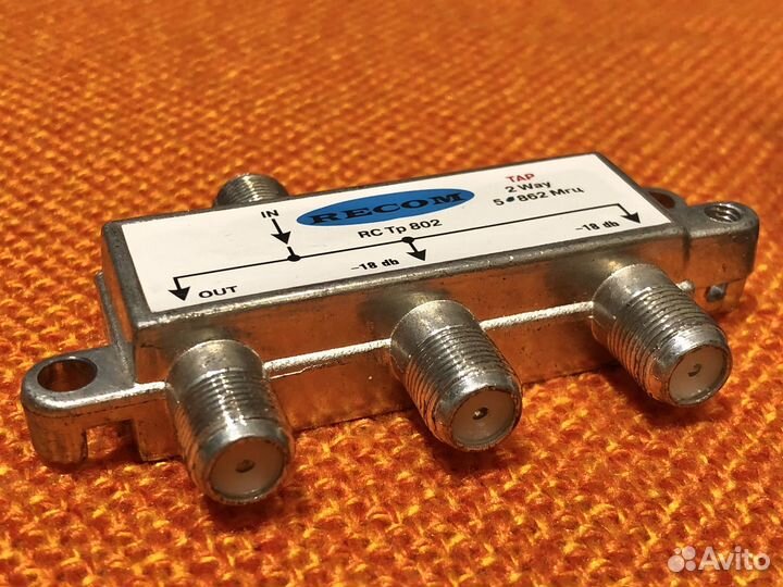 Аналоговый сумматор, антенные штекеры