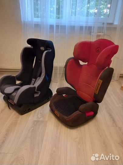 Два детских автокресла + бустер