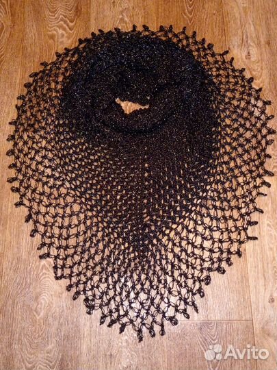 Шаль ручной работы