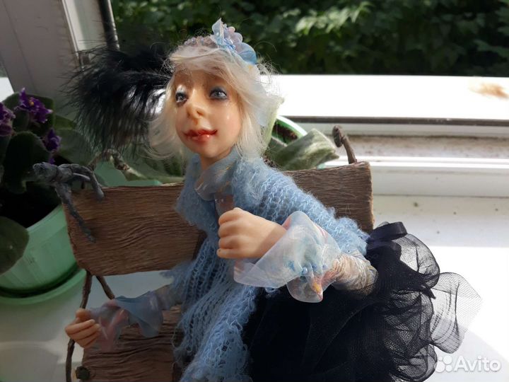 Будуарная кукла авторская