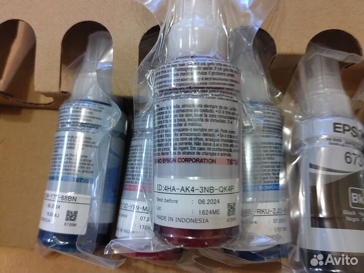 Оригинальные чернила Epson 673