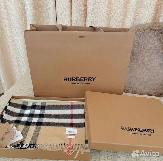 Оригинальный шарф Burberry