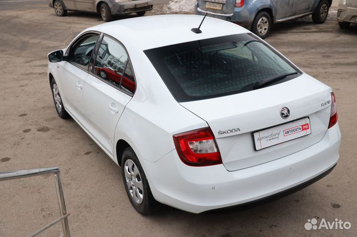 Skoda Rapid 1.6 МТ, 2018, 186 000 км