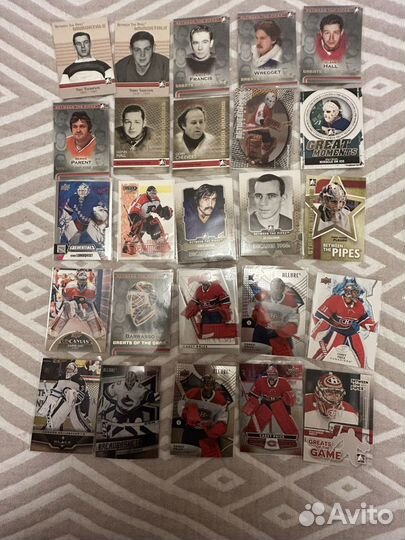 Карточка NHL вратари