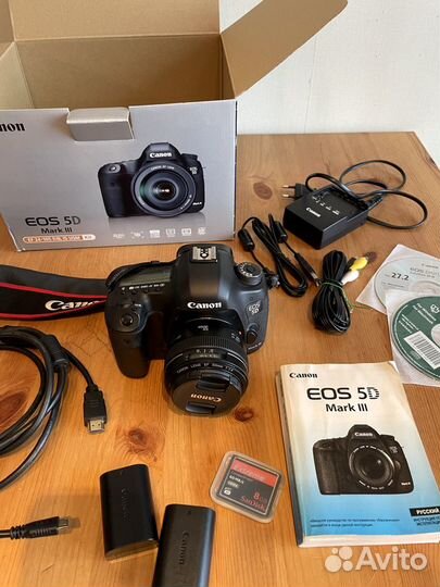 Фотоаппарат Canon 5d Mark 3 Body. Камера. Кенон