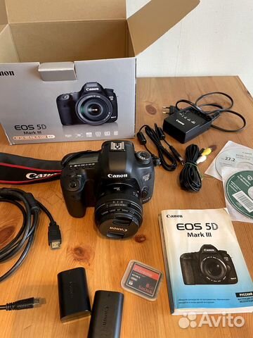 Фотоаппарат Canon 5d Mark 3 Body. Камера. Кенон