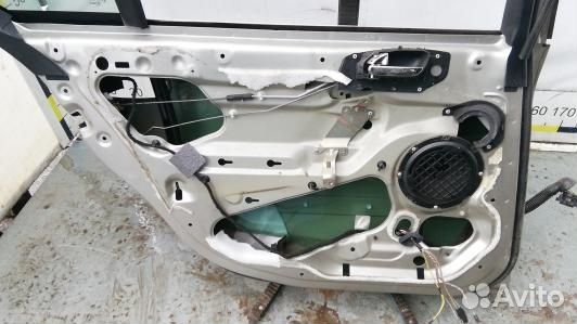 Дверь задняя левая peugeot 607 (95H01FG01)