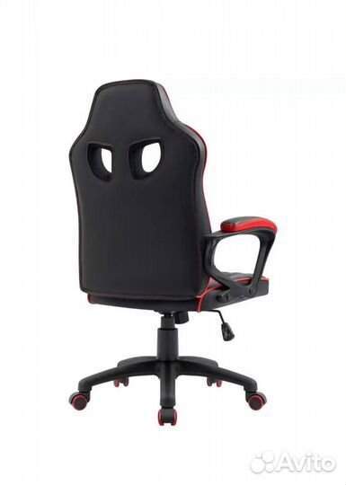 Кресло компьютерное игровое Чёрное с красным