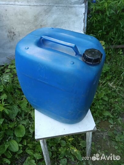 Канистра пластиковая для гсм на 40л