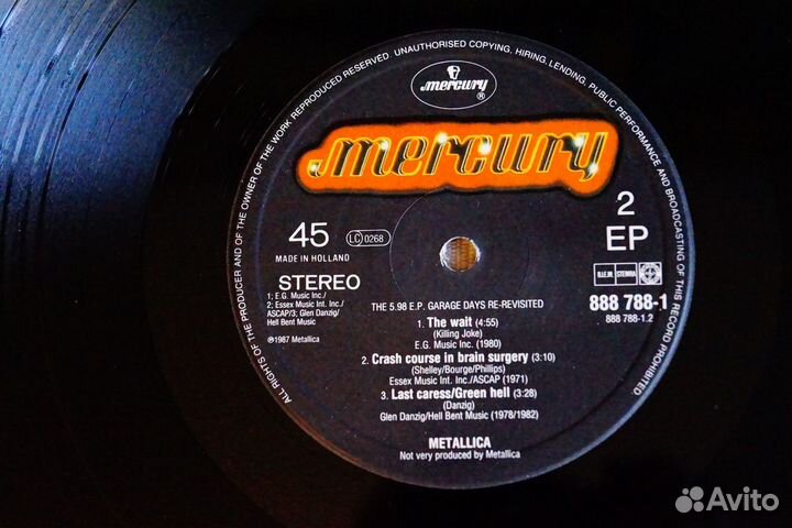 EP Metallica – The 5.98 E.P. - Garage Days Re-Rev