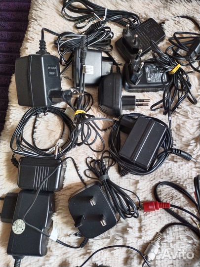 Адаптер зарядное устройства блоки питания наушники