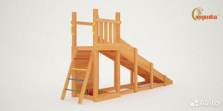 Спортивный комплекс гимнастические кольца турник