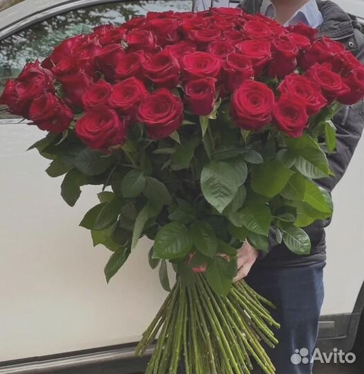 Букет 101 Роза доставка