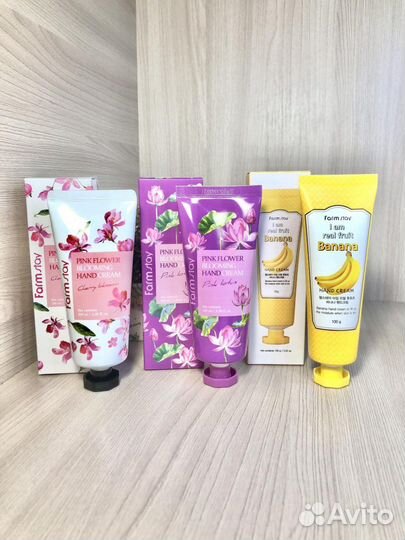 FarmStay корейские крема для рук