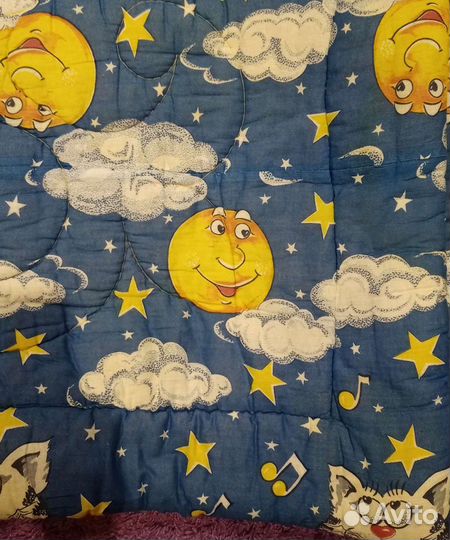 Одеяло ватное детское