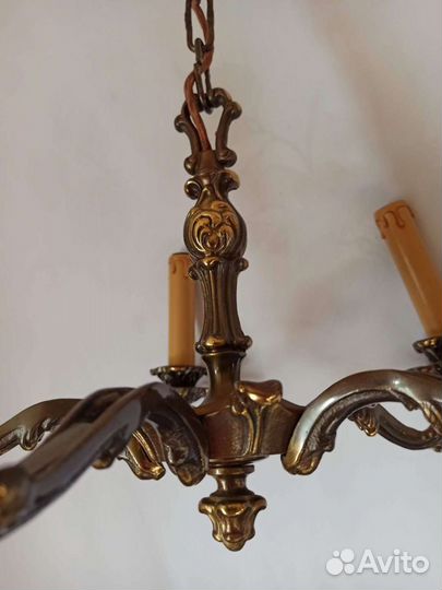 Старинная, антикварная люстра