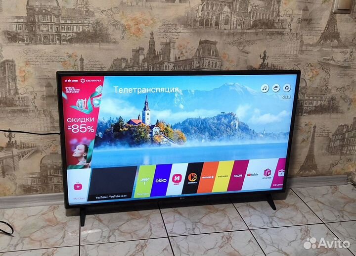 Телевизор LG 43UJ6307 (107см) SMART TV, Wi-Fi, 4K