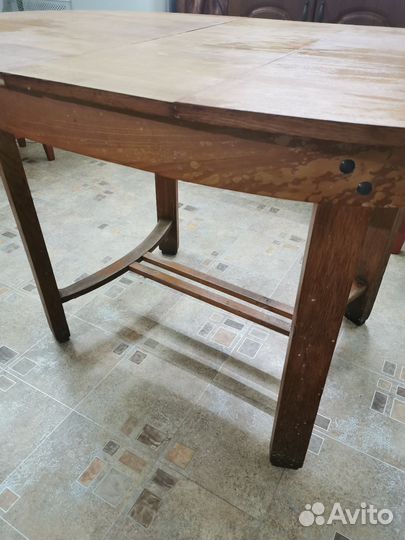 Кухонный стол бу, овальный, раздвижной