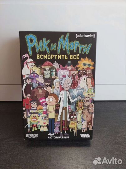 Настольная игра Рик и Морти. Новая