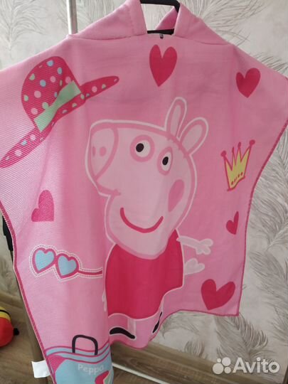 Полотенце пончо детское