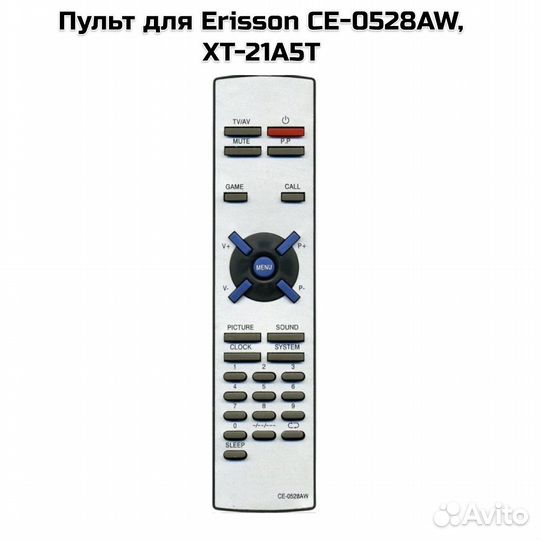 Пульт для Erisson CE-0528AW, XT-21A5T