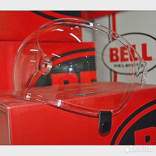 Визор для Bell Bullitt Bubble прозрачный черный
